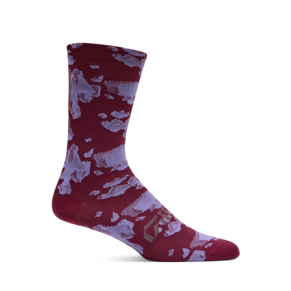 Giro Comp Racer High Sock L maroon pulse Unisex