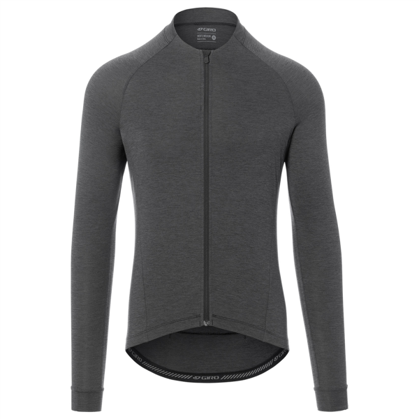 Giro M New Road LS Jersey S charcoal heather Herren
