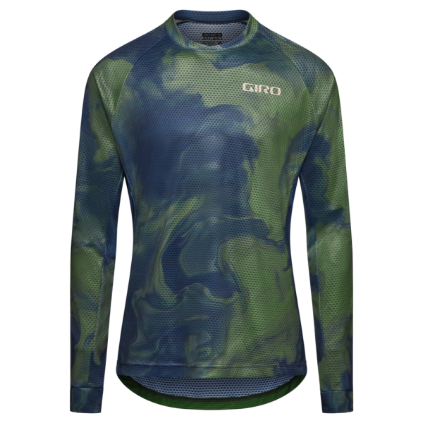 Giro M Roust LS Jersey L hedge green cosmic Herren