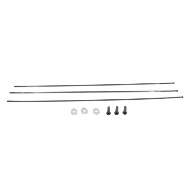 Zipp Spoke and Nipple 260mm CX-Sprint StraightPull Qty3 one size black