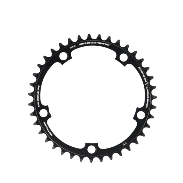 Sram Chainring Road 110 BCD (34-50) 2x10SP 110x34T black
