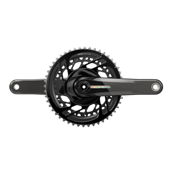 SRAM MY23 Crankset Force AXS 2x DUB 175mm/48/35t black/iridescent