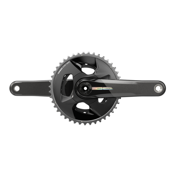 Sram MY23 Crankset Force AXS Wide 2x DUB 172.5mm/43/30t black/iridescent