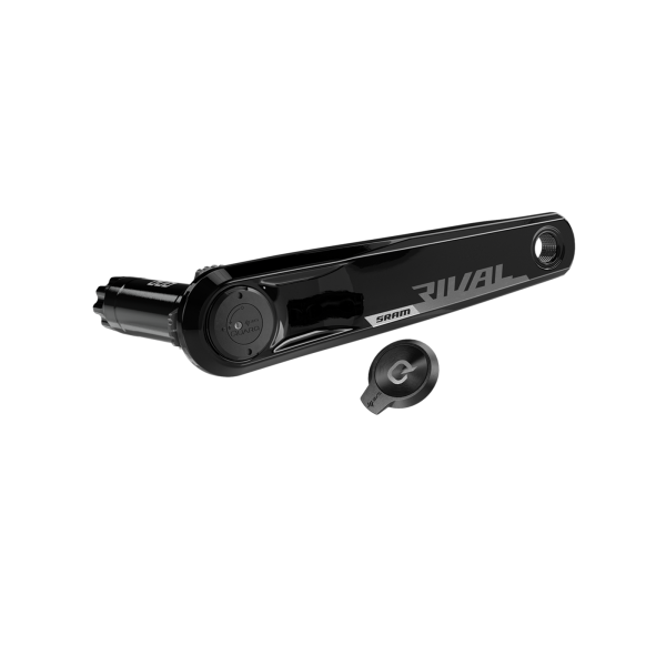 Quarq Power Meter Spindle and Left Arm Rival eTap AXS DUB 172.5mm/Noringst black