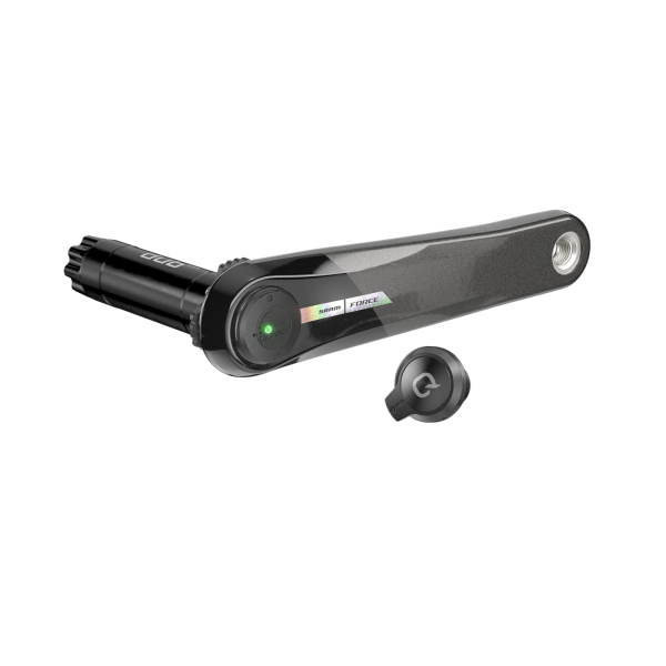 Quarq MY23 Power Meter Spindle and Left Arm Force AXS DUB 170mm/Noringst black/iridescent