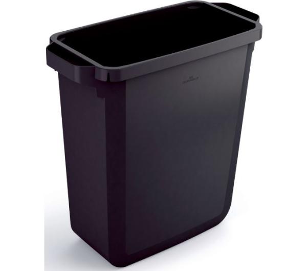 Abfallbeh&auml;lter 60 L, 590 x 600 x 282 mm (B x H x T), 60 L, Schwarz