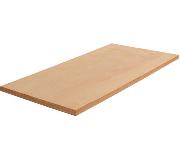 VAR Holz-Arbeitsplatte T69 2er MO-52286 1361 x 693 x 40 mm