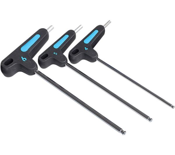 PRO Innensechskantschl&uuml;sselset T-Form 4 / 5 / 6 mm