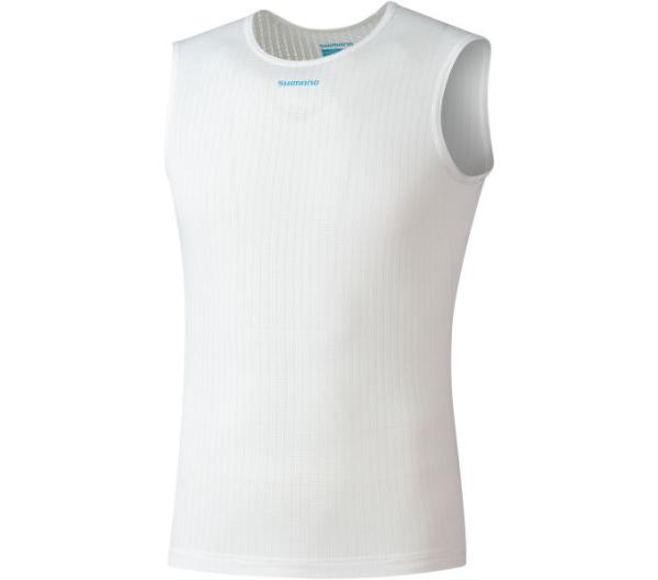 SHIMANO VERTEX MESH Sleeveless Base Layer WHITE XXL