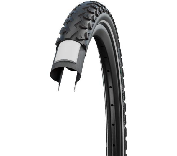 Schwalbe SCHWALBE DRAHTREIFEN LAND CRUISER PLUS    47-622 Schwarz/Reflex