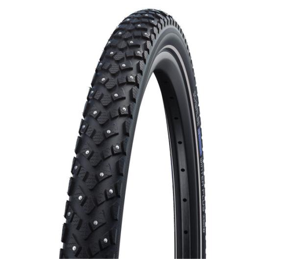 Schwalbe SCHWALBE DRAHTREIFEN MARATHON WINTER PLUS    42-622 Schwarz/Reflex