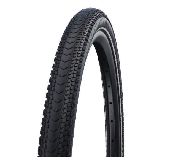 Schwalbe SCHWALBE FALTREIFEN MARATHON ALMOTION  V-Guard 55-584 Schwarz/Reflex