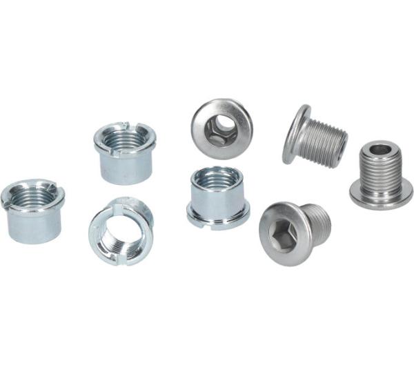 SHIMANO Kettenblattschrauben FC-M540 4 St&uuml;ck M8X8,5 & NUT