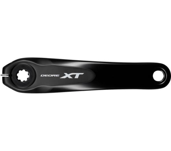 SHIMANO Kurbelarm SHIMANO E-BIKE SYSTEMS FC-M8050 (M8000 XT Logo)165 mm Schwarz